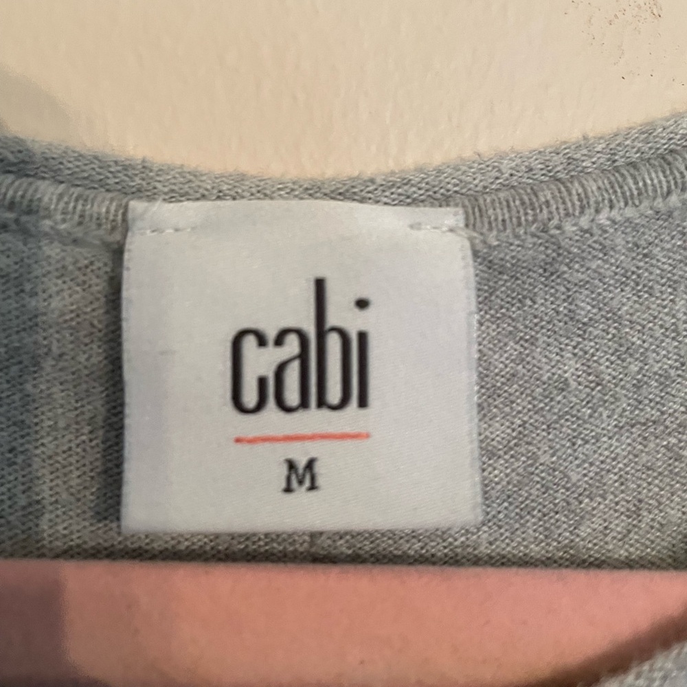 Cabi Gray Sweatshirt - Picture 2 of 3